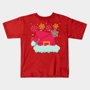 Christmas Winter Wish Kids T-Shirt